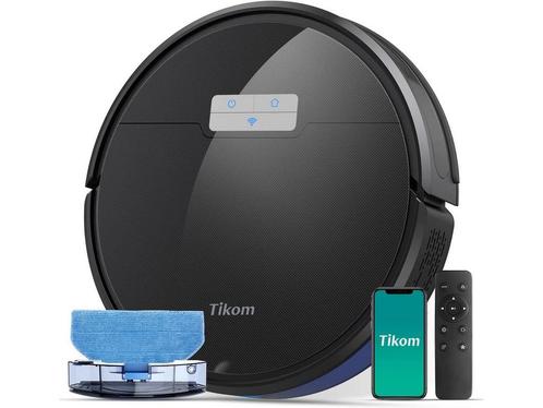 Tikom - G8000 Pro Robotstofzuiger met Dweilfunctie - 4500 Pa, Huis en Inrichting, Woonaccessoires | Overige, Zo goed als nieuw