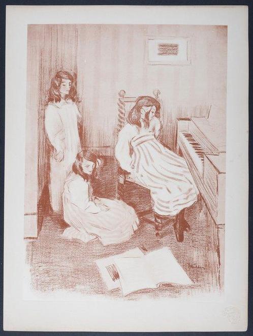 Alfredo Muller (1869 - 1939) - Bouderie, Antiek en Kunst, Kunst | Designobjecten