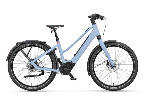 Batavus Razer E-go Exclusive incl. 400wh Uni 5 Blauw mat, Fietsen en Brommers, Elektrische fietsen, Nieuw, 47 tot 51 cm, Batavus
