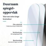 2dekans | Mirlux Ovaal Spiegel - Passpiegel - Hangend met, Huis en Inrichting, Lampen | Wandlampen, Ophalen of Verzenden, Zo goed als nieuw