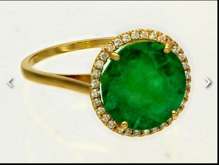 Zonder Minimumprijs - Ring - 18 karaat Geel goud - 5.08ct., Sieraden, Tassen en Uiterlijk, Ringen