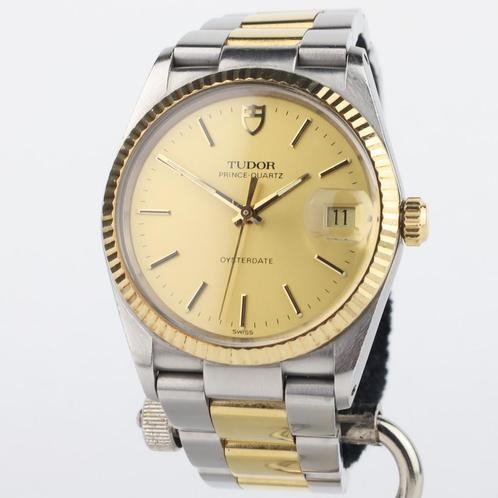 Tudor Prince Oysterdate 91533 uit 1985, Sieraden, Tassen en Uiterlijk, Horloges | Dames, Polshorloge, Gebruikt, Verzenden