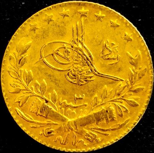 Ottomaanse Rijk, Turkije. Sultan Mehmed V Reâd (1909-1918)., Postzegels en Munten, Munten | Europa | Niet-Euromunten