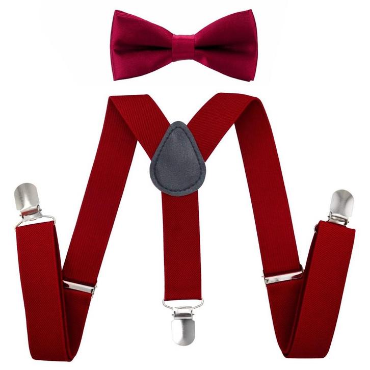 Fako Fashion - Kinder Bretels Met Vlinderstrik - 65cm -, Kinderen en Baby's, Kinderkleding | Overige, Verzenden