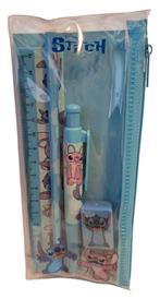 Gevulde Etui 6-delige Schrijfset met diverse schoolartikelen, Verzenden, Nieuw