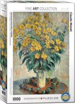 Claude Monet - Jerusalem Artichoke Flowers Puzzel (1000, Nieuw, Verzenden