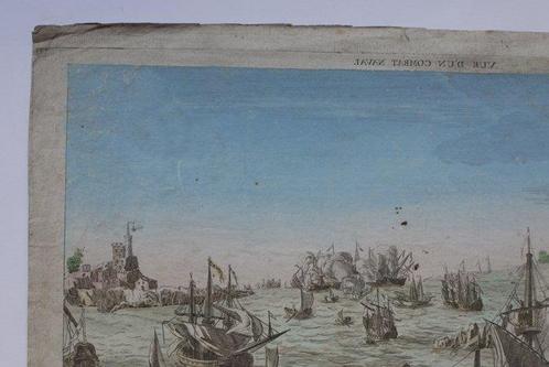 Frankrijk - onbekend; Basset - Vue perspective d´un Combat, Boeken, Atlassen en Landkaarten