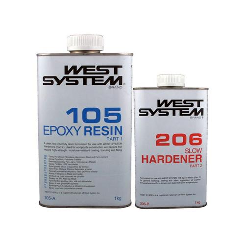 Epoxyhars 105 + Harder 206, Watersport en Boten, Bootonderdelen, Nieuw, Zeilboot of Motorboot, Ophalen of Verzenden