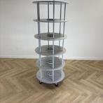 Ordner-draaizuil,  hoogte 205 cm, lichtgrijs, Ophalen of Verzenden, Gebruikt