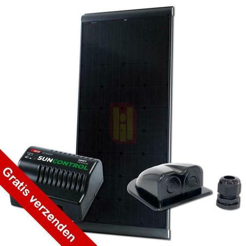 NDS BLACK SOLAR 180W Zonnepaneel SET + SC300M caravan/camper, Caravans en Kamperen, Overige Caravans en Kamperen, Ophalen of Verzenden