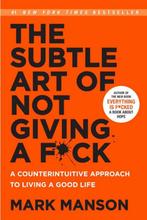 The Subtle Art of Not Giving a F*ck (Smiths UK) Mark Manson, Verzenden, Zo goed als nieuw, Mark Manson