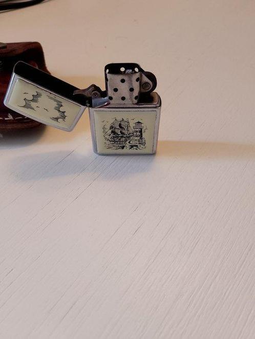 Zippo - Zonder Minimumprijs - Zakaansteker - Staal, Verzamelen, Rookartikelen, Aanstekers en Luciferdoosjes