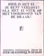 Poster over Amsterdamse kinderkruistocht (lijst optie), Verzamelen, Verzenden, Nieuw, Overige onderwerpen, Met lijst