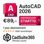 AutoCAD 2026 – Jaarlicentie | Nu €89 + 10% korting, Computers en Software, Nieuw, MacOS