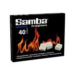 Samba Aanmaakblokjes Wit - Kerosine - 40 stuks (Barbecue), Ophalen of Verzenden, Nieuw