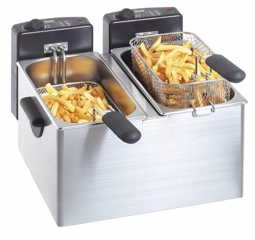 Bartscher Dubbele frituurpan - 2 x 4 Liter, Zakelijke goederen, Horeca | Keukenapparatuur, Verzenden