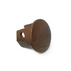 Metalen afdekdop - Vintage Brown (Ø 26.9) | Bezorgen en afha, Doe-het-zelf en Verbouw, Ophalen of Verzenden, Nieuw