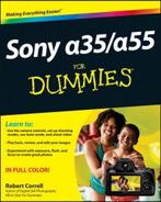 Sony Alpha Slt-A35/A55 For Dummies 9781118176849, Gelezen, Robert Correll, Verzenden