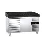GGM Gastro | Pizza koelwerkbank PREMIUM - 1500x800mm - met 1, Verzenden, Nieuw in verpakking