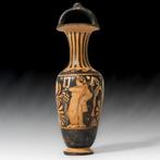 Oud-Grieks Campanisch aardewerk Rode figuren Amphora met TL,