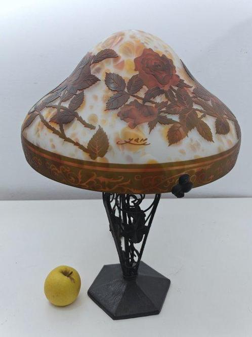 daprès Emille Galé - Tafellamp - Glas, Antiek en Kunst, Curiosa en Brocante