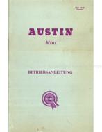 1964 AUSTIN MINI INSTRUCTIEBOEKJE DUITS, Auto diversen, Handleidingen en Instructieboekjes