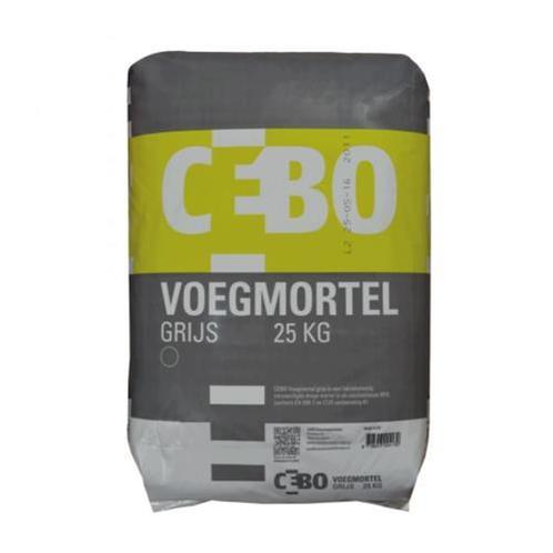 Cebo Voegmortel Cementgrijs 25Kg, Doe-het-zelf en Verbouw, Tegels, Nieuw, Verzenden