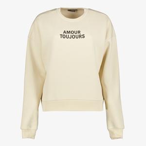 TwoDay dames sweater beige met tekstopdruk maat S, Diversen, Overige Diversen, Nieuw, Verzenden