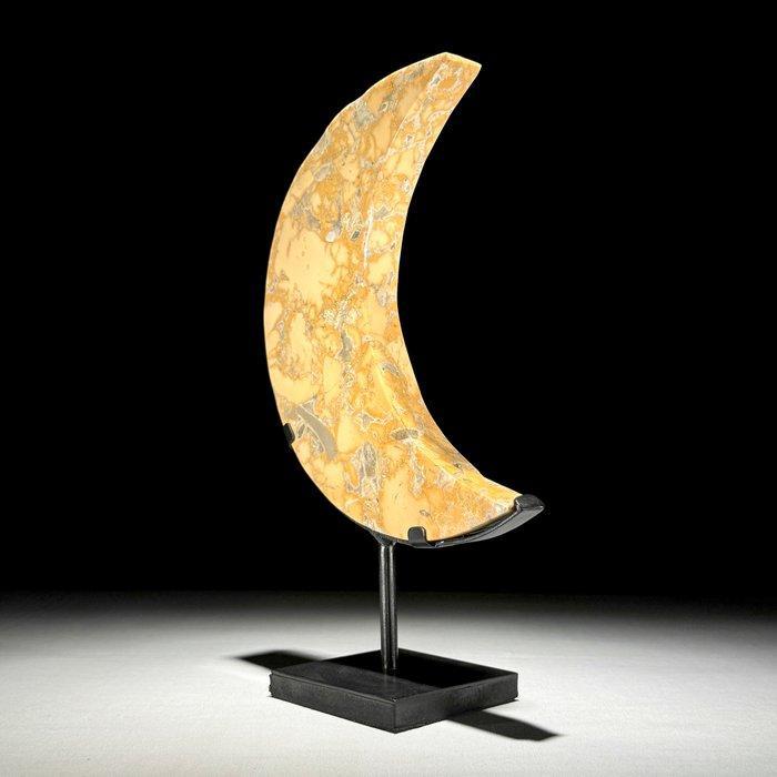 GEEN minimale prijs - Prachtige gele Maligano jaspis, Antiek en Kunst, Kunst | Designobjecten
