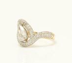 Statement ring - 14 karaat Geel goud - 1.6ct. tw. Diamant