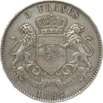 Congo-vrijstaat. Leopold II. 5 Francs 1894 - LOW MINTAGE