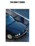 1990 BMW 7 SERIE BROCHURE ENGELS (USA), Nieuw, BMW, Author