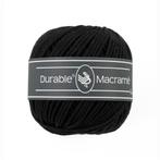 Durable Macramé  325 Black, Hobby en Vrije tijd, Breien en Haken, Ophalen of Verzenden, Nieuw, Breien of Haken, Wol of Garen