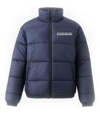 Napapijri Jas in maat M Blauw, Kleding | Heren, Jassen | Winter, Verzenden, Zo goed als nieuw, Blauw, Napapijri