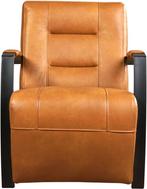 Leren industriële fauteuils - Echt leer, Industrieel, Comfo, Huis en Inrichting, Fauteuils, Nieuw, Ophalen of Verzenden, Modern
