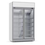Koelkast 2 Glasdeuren 1000L INS-1000R, Gebruikt, Koelen en Vriezen