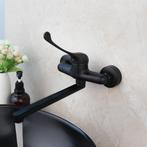 Elleboogkraan zwart met keramische schijven, Doe-het-zelf en Verbouw, Sanitair, Verzenden, Nieuw, Kraan