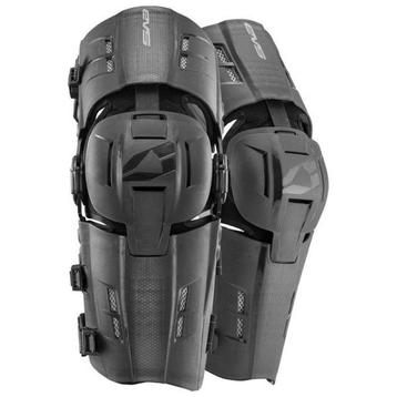 EVS RS9 Knee Brace Black Pair - Large - RS9-BK-LP beschikbaar voor biedingen