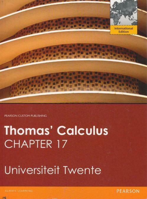 Thomas&#39; Calculus chapter 17, Boeken, Studieboeken en Cursussen, Zo goed als nieuw, Overige niveaus, Ophalen of Verzenden