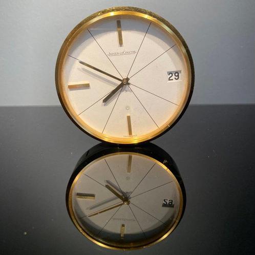 Tafelklok - Jaeger-LeCoultre - Mid-century modern - Verguld, Antiek en Kunst, Antiek | Klokken