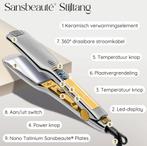 Sansbeauté® Professionele Stijltang 2 in 1 - Krultang -, Ophalen of Verzenden, Zo goed als nieuw