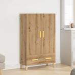 vidaXL buffetkast 70x31x115 cm bewerkt hout artisanaal, Huis en Inrichting, Verzenden, Nieuw, Overige houtsoorten