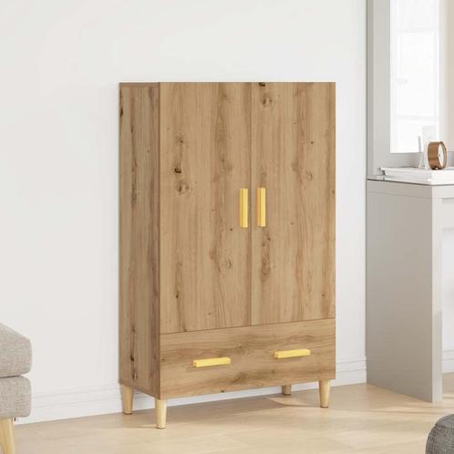 vidaXL buffetkast 70x31x115 cm bewerkt hout artisanaal, Huis en Inrichting, Kasten | Buffetkasten, Nieuw, Overige houtsoorten