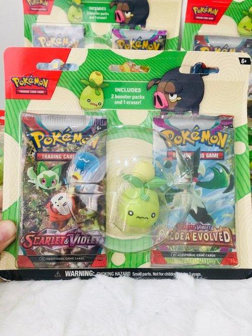 Pokémon - 6 Pack - lot de 6 boosters packs doubles 2023 +, Hobby en Vrije tijd, Verzamelkaartspellen | Pokémon