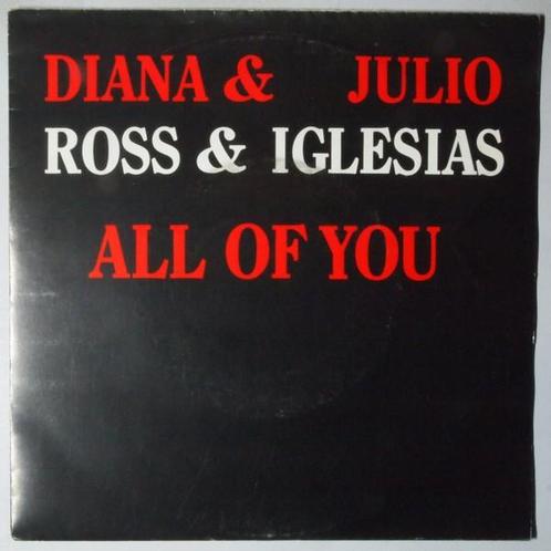 Diana Ross and Julio Iglesias - All of you - Single, Cd's en Dvd's, Vinyl Singles, Single, Gebruikt, 7 inch, Pop