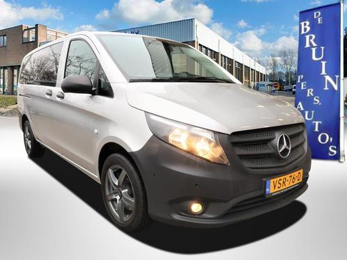 Zakelijke Lease |  Mercedes-Benz Vito 114 CDI Lang DC Dubbel, Auto's, Bestelauto's, Handgeschakeld, Diesel, Zilver of Grijs, Mercedes-Benz