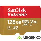 SanDisk Extreme 128GB MicroSDXC Geheugenkaart, Verzenden, Nieuw
