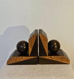 Boekensteunen (2) - Eik - ,Amsterdamse school, Antiek en Kunst