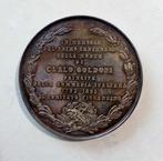 Italië. Carlo Goldoni, 1893 - Medaglia Centenario della, Postzegels en Munten, Munten en Bankbiljetten | Toebehoren