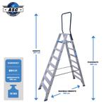ASC Dubbele trap, Doe-het-zelf en Verbouw, Ladders en Trappen, Nieuw, Trap, Verzenden